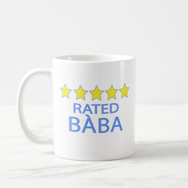 Taza De Café Bàba de cinco estrellas (Izquierda)