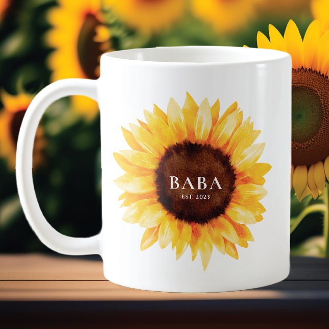 Taza De Café Baba girasol (Subido por el creador)