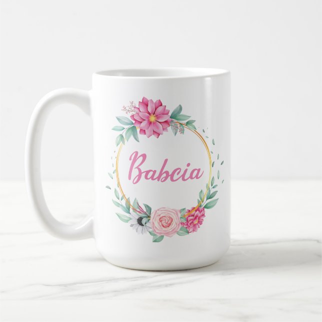 Taza De Café Babcia (Izquierda)