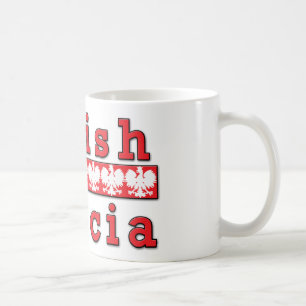 Taza De Café Babcia polaco Eagles