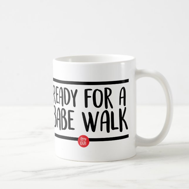 Taza De Café Babe Walk Mug 2 (Derecha)