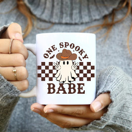 Taza De Café Babe Western Ghost Cowgirl Birday