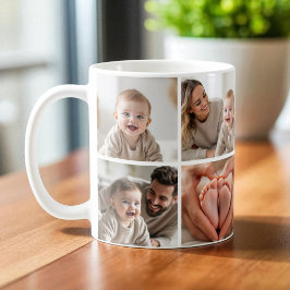 Taza De Café Baby 8 Photo Collage Cute Picture Instagram