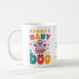 Taza De Café Baby Boo Octubre Recién Nacido Pastel Ghost Hallow