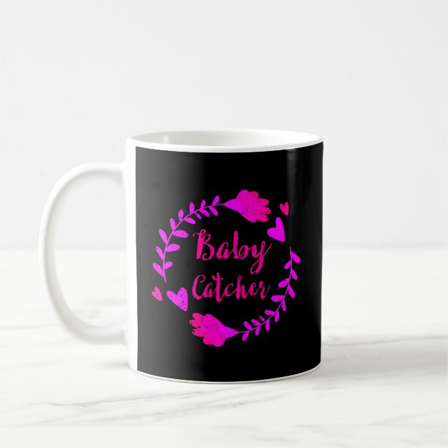 Taza De Café Baby Catcher Doula Partera Parteras Enfermera Funn (Izquierda)