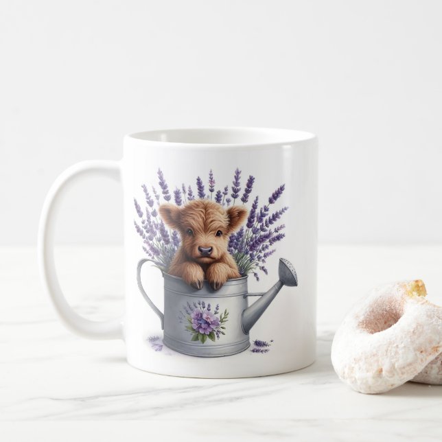 Taza De Café Baby Cow (Con donut)