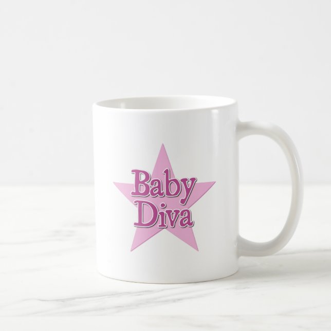 Taza De Café Baby Diva (Derecha)