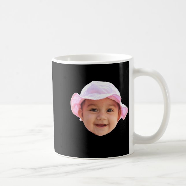 Taza De Café Baby Face Photo Text New Uncle  (Derecha)