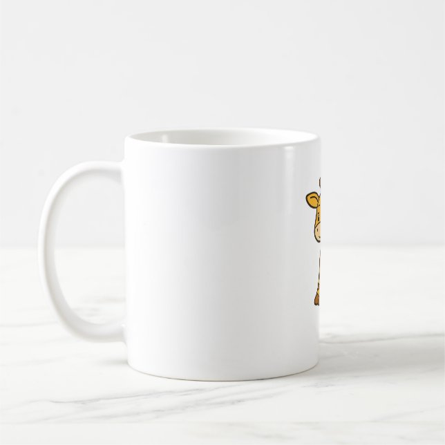 Taza De Café baby giraffe Classic T-Shirt (Izquierda)