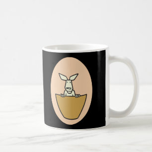 Taza De Café baby joey kangaroo en bolsillo