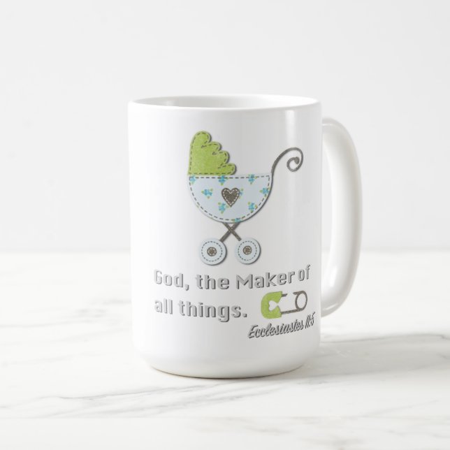 Taza De Café Baby Shower Gift Mug (Anverso derecho)