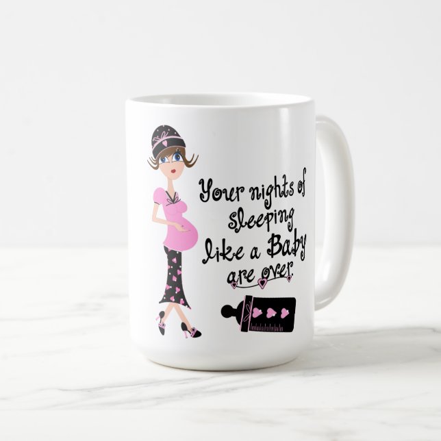 Taza De Café Baby Shower Gift Mug (Anverso derecho)