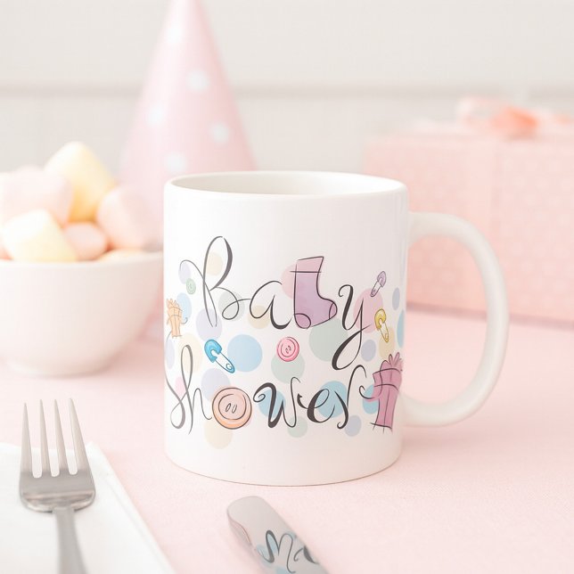 Taza De Café Baby Shower Mug (Subido por el creador)