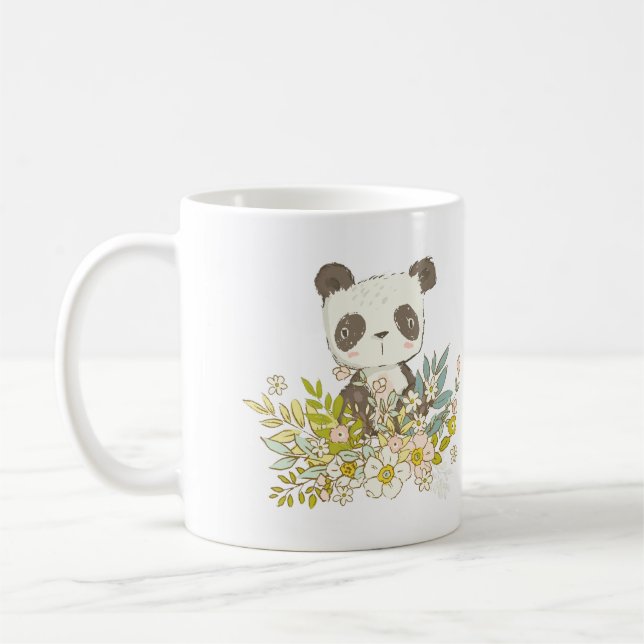 Taza de Café Baby Shower Panda (Izquierda)
