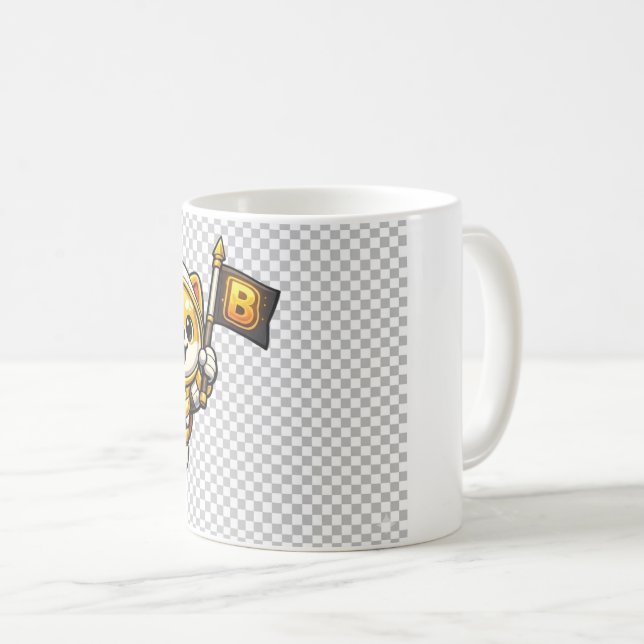 Taza De Café BabyDoge A La Luna (Anverso derecho)