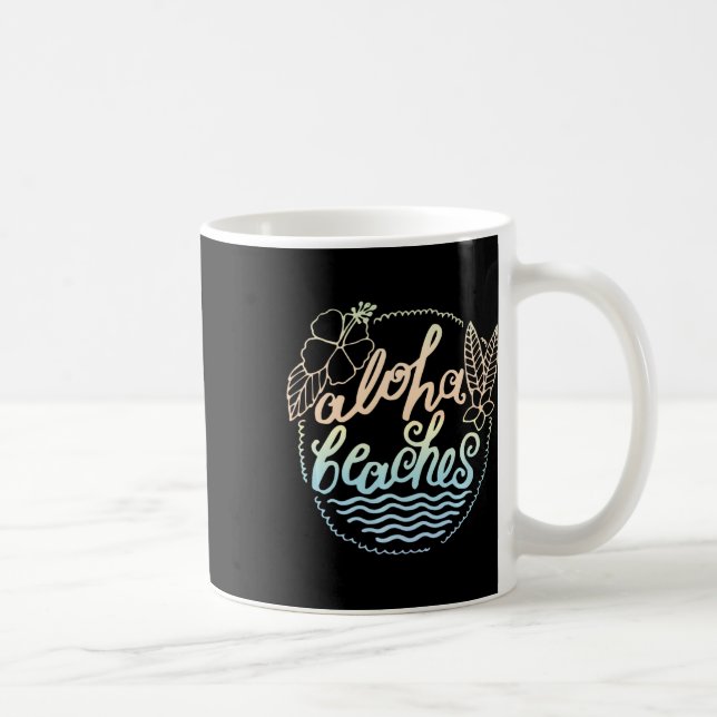 Taza De Café Bachelorette Party - Playas de Aloha (Derecha)