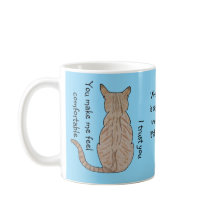 Back of Cat Baby Blue