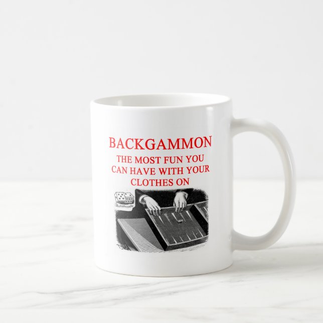 TAZA DE CAFÉ BACKGAMMON (Derecha)