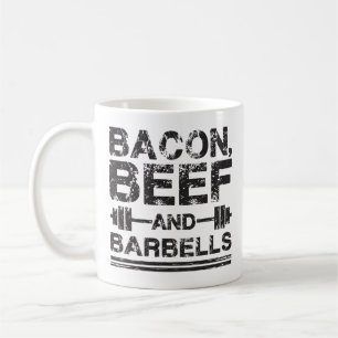 Taza De Café Bacon, Carne de vacuno, Barbeles - Motivación del