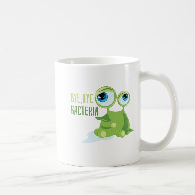 Taza De Café Bacterias del adiós (Derecha)