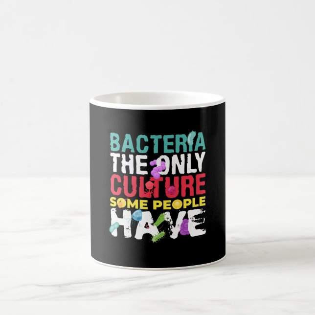 Taza De Café Bactteria Cultura Microbiología Química (Centro)