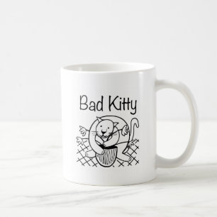 Taza De Café Bad Kitty 2