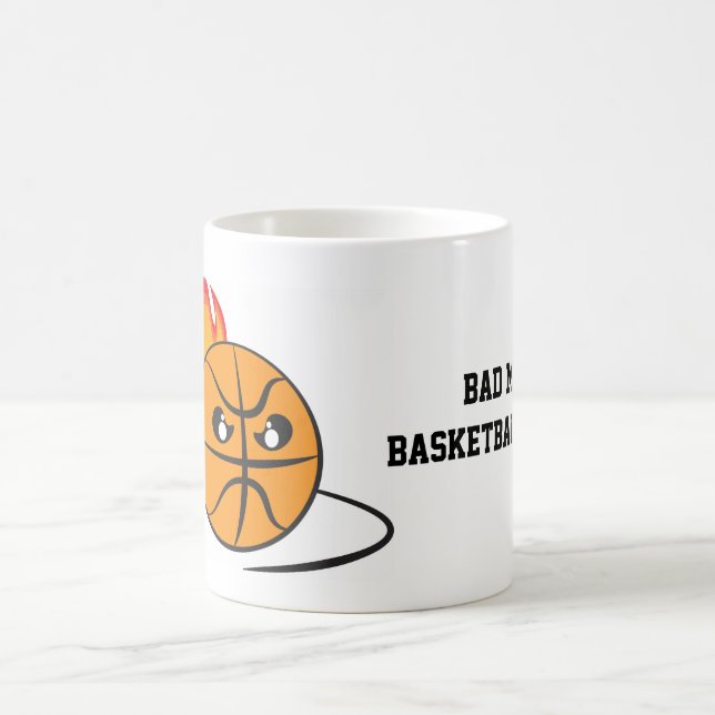 Taza De Café Bad Mood Basketball Coach (Centro)