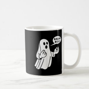 Taza De Café Bada Boo Fantasma Italiano Camiseta Divertida de H
