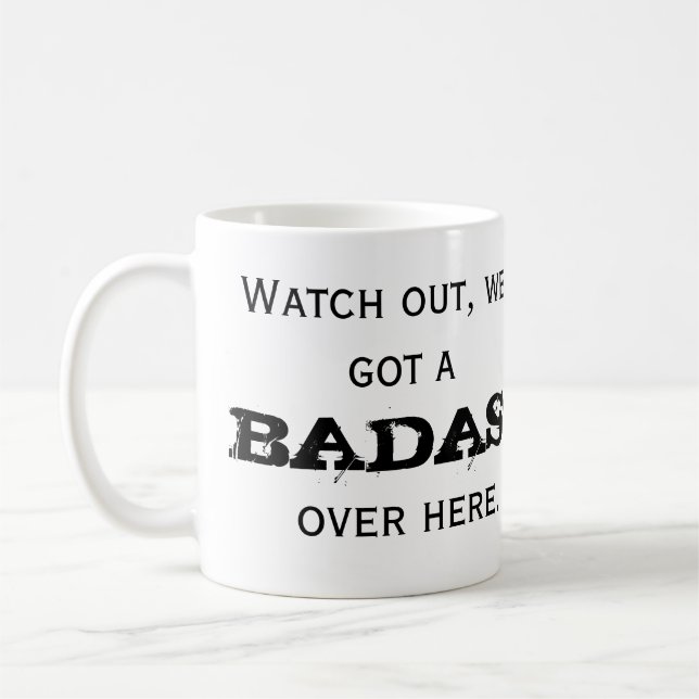 TAZA DE CAFÉ BADASS (Izquierda)