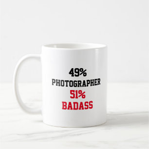 Taza De Café Badass fotógrafo