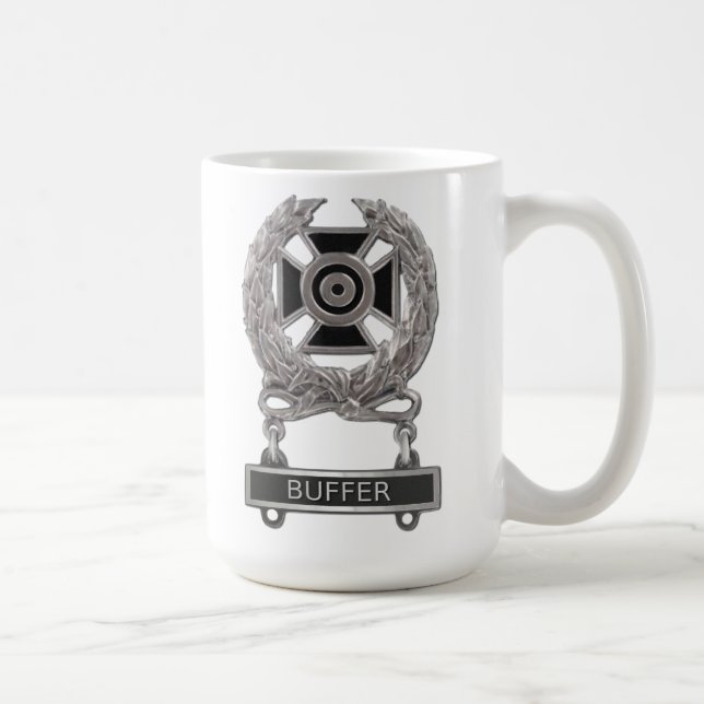 Taza De Café Badge del búfer de expertos (Derecha)