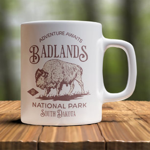Taza De Café Badlands National Park South Dakota Funny Travel