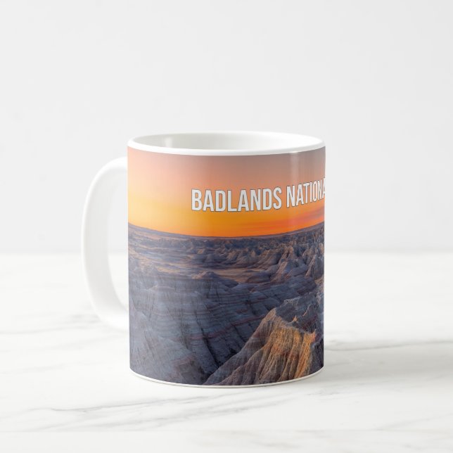 Taza De Café Badlands National Park Souvenir Mug (Anverso izquierdo)