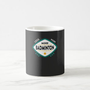 Taza De Café Badminton
