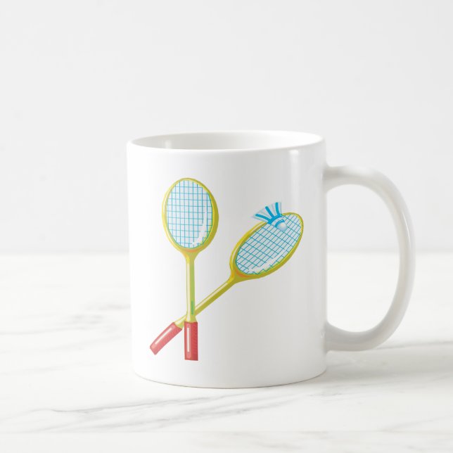 Taza De Café Bádminton 3 (Derecha)