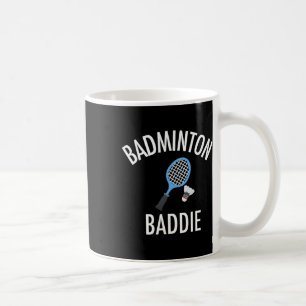 Taza De Café Badminton Baddie High School Sports Funny Gift Shi