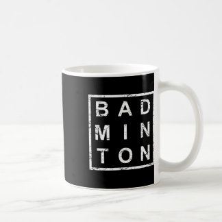 Taza De Café Badminton de estilo