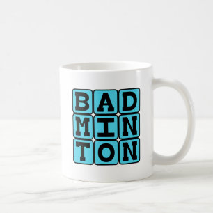 Taza De Café Bádminton, Deporte de Raqueta