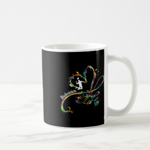 Taza De Café Badminton Game Player Shuttle Player