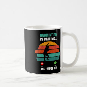 Taza De Café Badminton Llama A La Estuche De Teléfono Para Depo