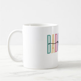 Taza De Café Badminton Mom Colorful