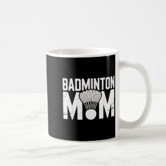 Taza De Café Badminton Mom Retro Women Badminton Lover Mommy Mo