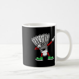 Taza De Café Badminton Racket Dabbing Shuttle Badminton