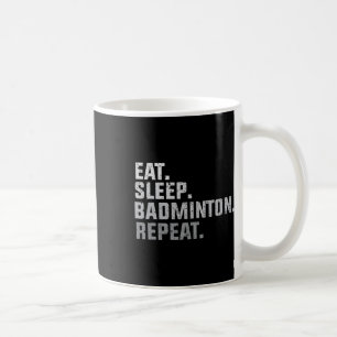 Taza De Café Badminton - Regalo de ventilador de Badminton