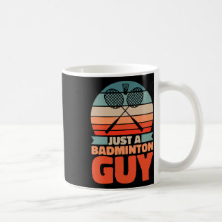 Taza De Café Badminton Retro - Transbordador Vintage Sólo Un Ba