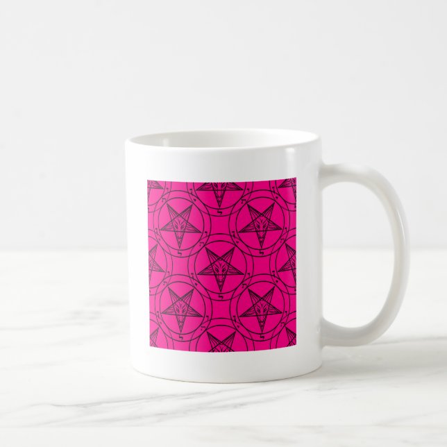 Taza De Café bafometa rosa (Derecha)