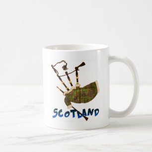 Taza De Café Bagpipes de Escocia