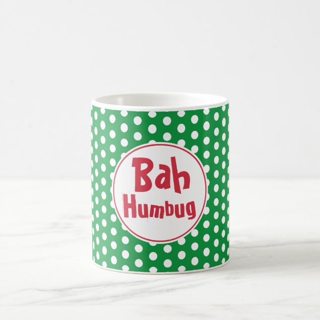 Taza De Café Bah Humbug Navidades Mug (Centro)