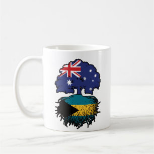 Taza De Café Bahamas raíces de árboles australianos bahameños
