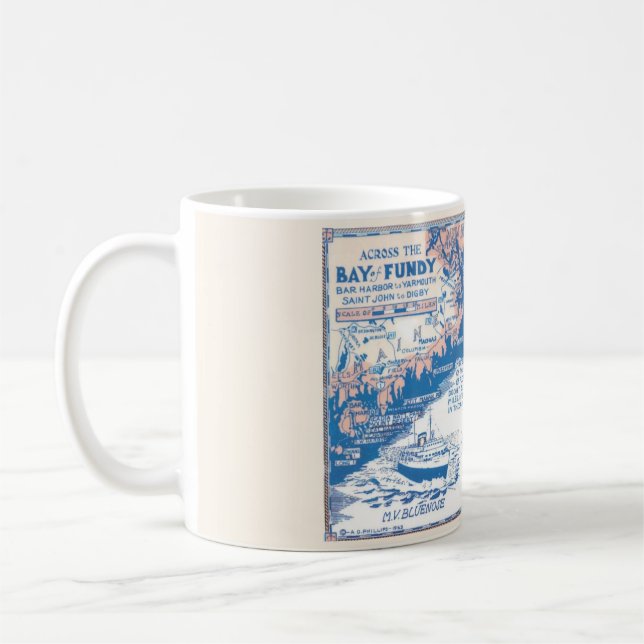 Taza De Café Bahía de Fundy Mug (Izquierda)